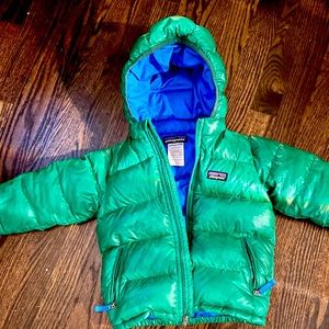 Patagonia Down Puffer- 3T- reversible